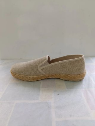 Alpargatas caballero beige talla 43