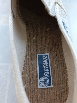 Alpargatas caballero beige talla 43
