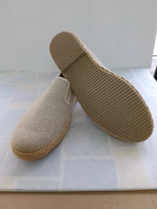 Alpargatas caballero beige talla 43