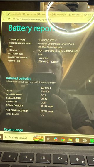 Microsoft Surface Pro 4 Plata