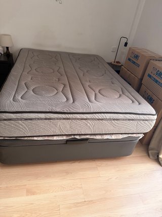 Cama Matrimonio Canapé Abatible