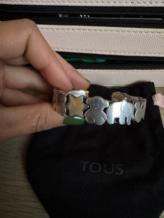 Pulsera Tous Animalandia Plata Maciza Vintage