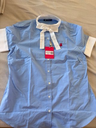 Camisa Mujer El Capote Celeste Talla L