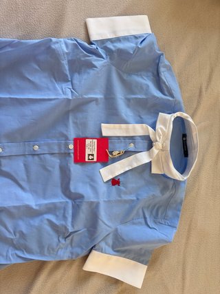 Camisa Mujer El Capote Celeste Talla L