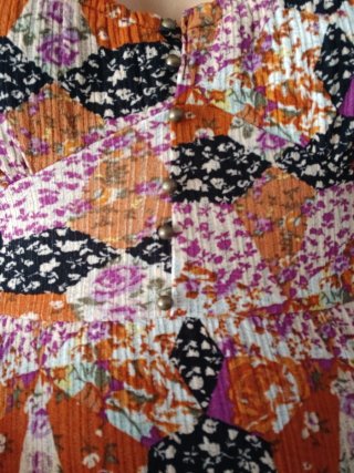 Vestido estampado Springfield M
