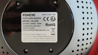 Máquina Palomitas FOHERE