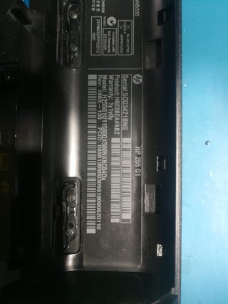 Notebook HP 255 G1 AMD E1-1500 4GB RAM SSD120