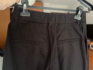 Pantalon tipo barrel negro Stradivarius negro