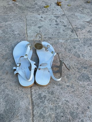 Sandalias blancas Accessorize Talla 40