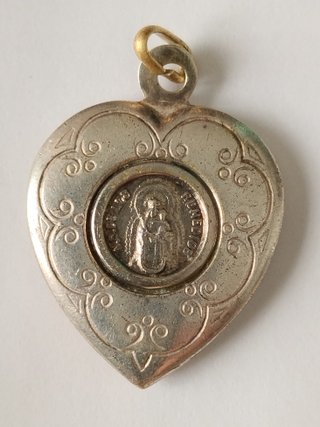 Medalla Corazón Nuestra Señora de Los Remedios