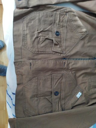 Chaquetón G-Star Raw entretiempo marrón