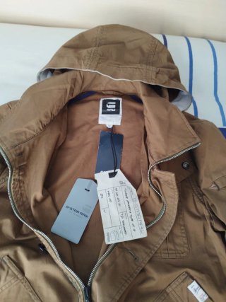 Chaquetón G-Star Raw entretiempo marrón