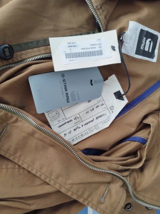 Chaquetón G-Star Raw entretiempo marrón