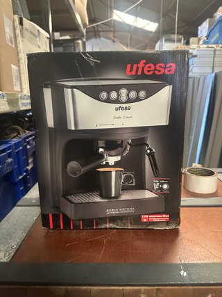 Cafetera Ufesa Duetto Creme 15 Bares
