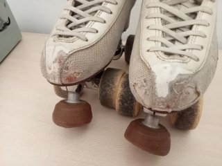 Patines Artísticos Cuero y Tela