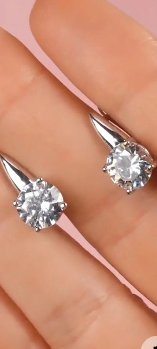 Pendientes Plata Fiança Circonita