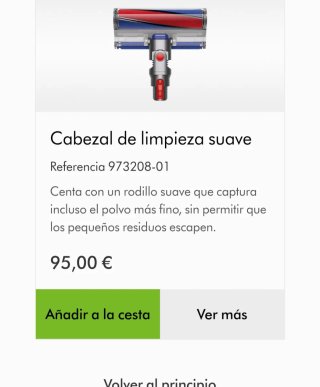 Cabezal Dyson Suave