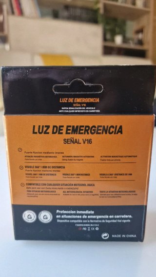 Baliza V16 Homologada Luz Emergencia