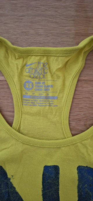 T-shirt Nike verde XS