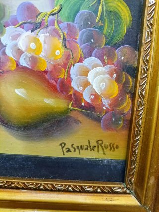 Quadro dipinto a mano ad olio su tavola firmato