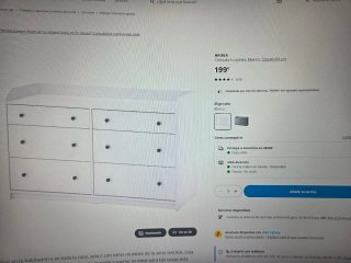 Cómoda 6 cajones Ikea Hauga