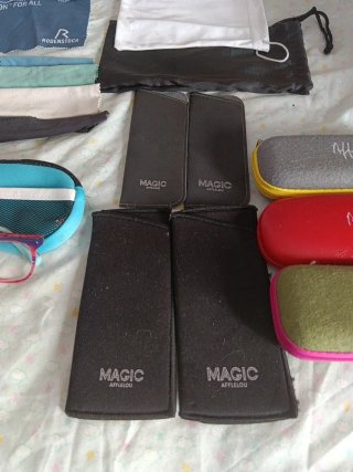 Gafas infantiles con fundas