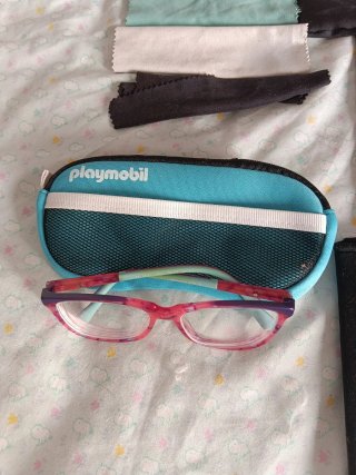 Gafas infantiles con fundas
