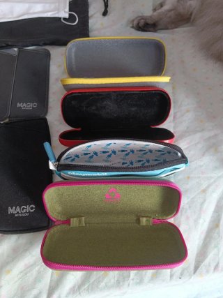 Gafas infantiles con fundas