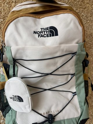 Mochila The North Face 30L Beige/Verde
