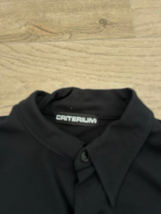 Camisa CRITERIUM Negra Talla M Retro Vintage