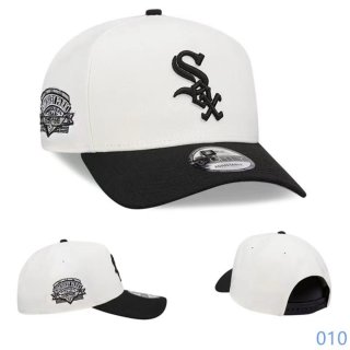 Gorra New Era Chicago White Sox Negra Blanca