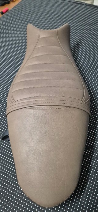 Tapizado asiento moto