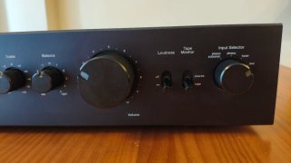 Amplificador Sansui AU-217 Vintage Negro