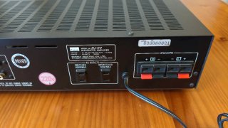 Amplificador Sansui AU-217 Vintage Negro
