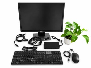 Kit Dell: Monitor, Teclado, Ratón y Dock