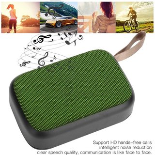 Mini Altavoz MG2 Bluetooth, Sonido USB Portátil Estéreo Inalámbrico con Radio verde