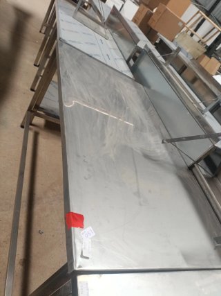 MESA CENTRAL ACERO EN SALDO 1.5 M MIRA MI PERFIL