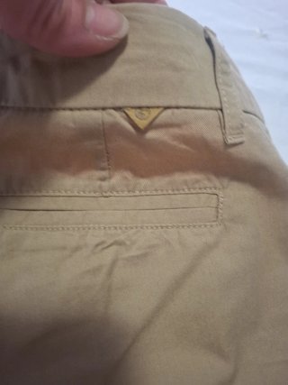 Pantalón corto marrón