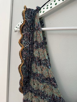 Vestido Zara Crochet Multicolor