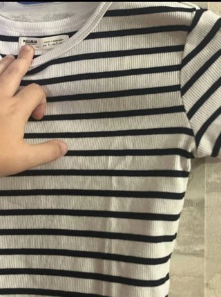 Camiseta rayas Pull and Bear