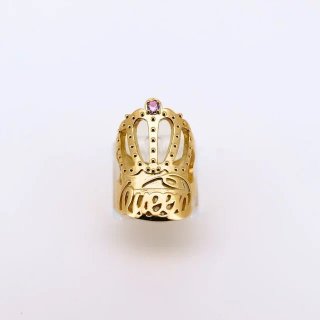 ANILLO CORONA QUEEN GRANDE CIRCONITA.