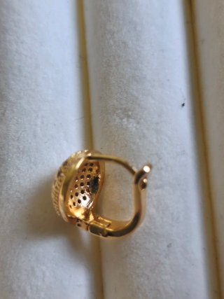 Pendientes Oro 18k Circonitas