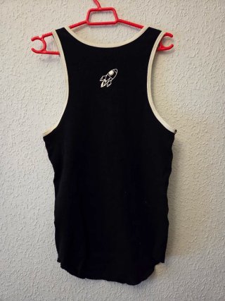 Camiseta tirantes Youngla negra Talla M
