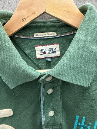 Polo Tommy Hilfiger Verde Talla M