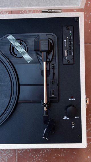 Tocadiscos CREATE Beige/Negro