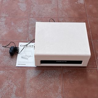 Tocadiscos CREATE Beige/Negro