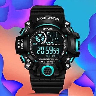 Reloj Pulsera Omadiol HY-809 ,deportivo digital , multifuncional negro