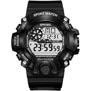 Reloj Pulsera Omadiol HY-809 ,deportivo digital , multifuncional negro