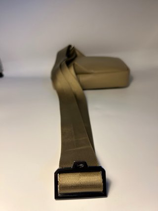 Riñonera Lacoste Beige