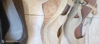 4 Pares de Zapatos de cuña